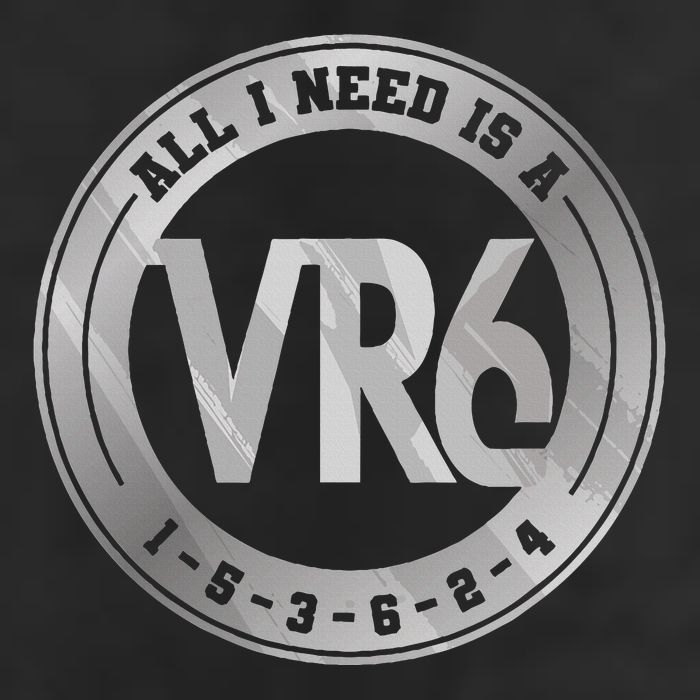 Vr6 Turbo Engine 1 5 3 6 2 4 Car Tuning Six Cylinder Vr6 25L Jumbo Tote