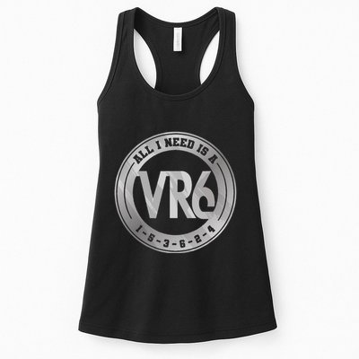 Vr6 Turbo Engine 1 5 3 6 2 4 Car Tuning Six Cylinder Vr6 Womens Tank Top