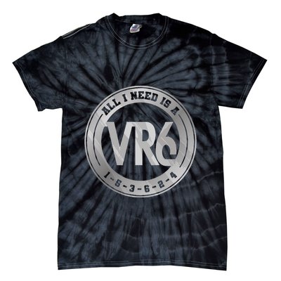 Vr6 Turbo Engine 1 5 3 6 2 4 Car Tuning Six Cylinder Vr6 Tie-Dye T-Shirt