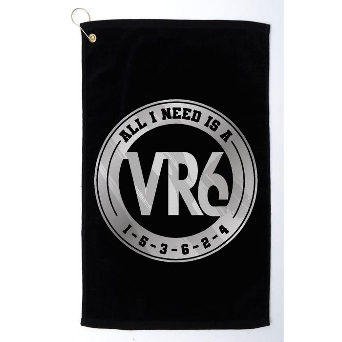 Vr6 Turbo Engine 1 5 3 6 2 4 Car Tuning Six Cylinder Vr6 Golf Towel