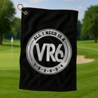Vr6 Turbo Engine 1 5 3 6 2 4 Car Tuning Six Cylinder Vr6 Golf Towel