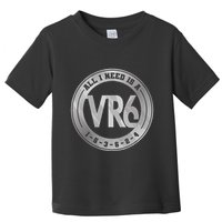 Vr6 Turbo Engine 1 5 3 6 2 4 Car Tuning Six Cylinder Vr6 Toddler T-Shirt