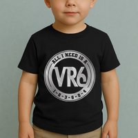 Vr6 Turbo Engine 1 5 3 6 2 4 Car Tuning Six Cylinder Vr6 Toddler T-Shirt