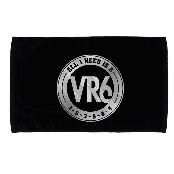 Vr6 Turbo Engine 1 5 3 6 2 4 Car Tuning Six Cylinder Vr6 Microfiber Hand Towel