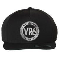 Vr6 Turbo Engine 1 5 3 6 2 4 Car Tuning Six Cylinder Vr6 Wool Snapback Cap