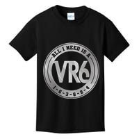 Vr6 Turbo Engine 1 5 3 6 2 4 Car Tuning Six Cylinder Vr6 Kids T-Shirt