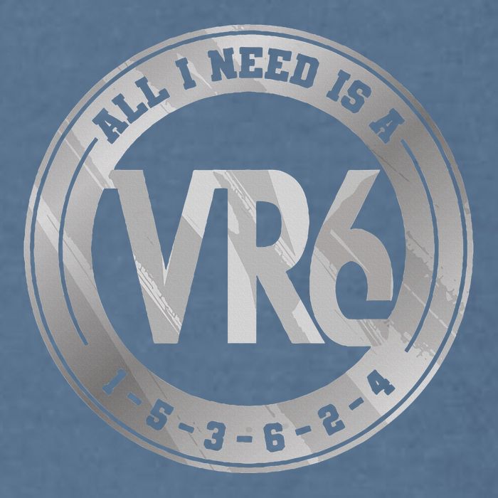 Vr6 Turbo Engine 1 5 3 6 2 4 Car Tuning Six Cylinder Vr6 Garment-Dyed Sweatshirt