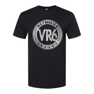 Vr6 Turbo Engine 1 5 3 6 2 4 Car Tuning Six Cylinder Vr6 Softstyle CVC T-Shirt