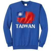 Vintage Taiwan Flag For Taiwanese Gift Sweatshirt