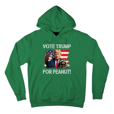 Vote Trump For Peanut The Squirrel Hoodie