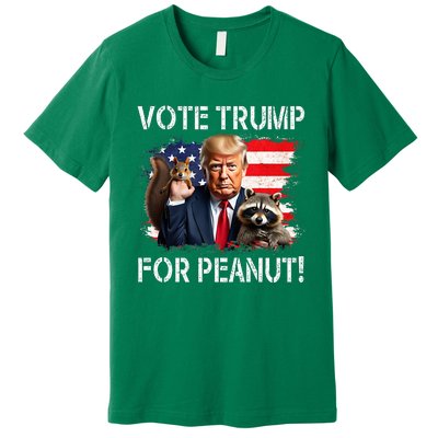 Vote Trump For Peanut The Squirrel Premium T-Shirt