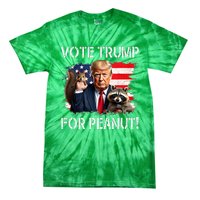 Vote Trump For Peanut The Squirrel Tie-Dye T-Shirt