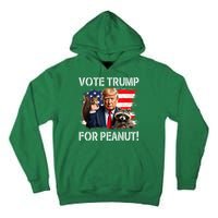 Vote Trump For Peanut The Squirrel Tall Hoodie