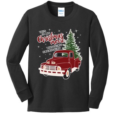 Vintage Truck Funny Gift Kids Long Sleeve Shirt