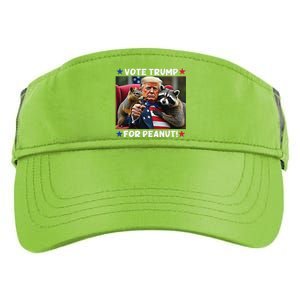 Vote Trump For Peanut The Squirrel Trump 2024 Election Adult Drive Performance Visor