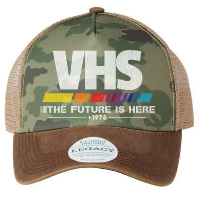 Vhs The Future Is Here 1976 Vintage Legacy Tie Dye Trucker Hat