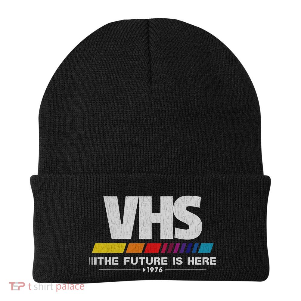 Vhs The Future Is Here 1976 Vintage Beanie