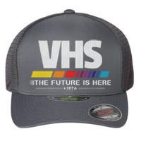 Vhs The Future Is Here 1976 Vintage Flexfit Unipanel Trucker Cap