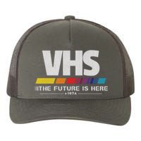 Vhs The Future Is Here 1976 Vintage Yupoong Adult 5-Panel Trucker Hat