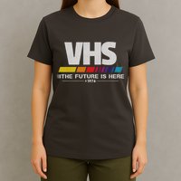 Vhs The Future Is Here 1976 Vintage T-Shirt