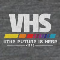 Vhs The Future Is Here 1976 Vintage T-Shirt