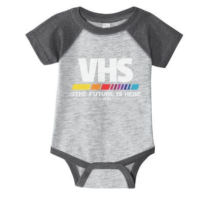 Vhs The Future Is Here 1976 Vintage Infant Baby Jersey Bodysuit