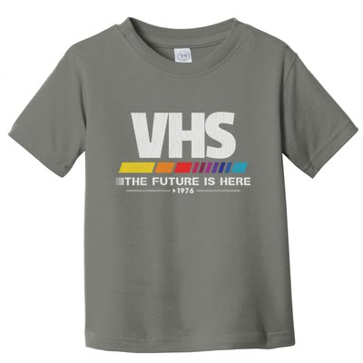 Vhs The Future Is Here 1976 Vintage Toddler T-Shirt