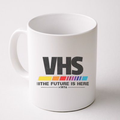 Vhs The Future Is Here 1976 Vintage Coffee Mug