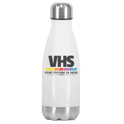 Vhs The Future Is Here 1976 Vintage Stainless Steel Insulated Water Bottle