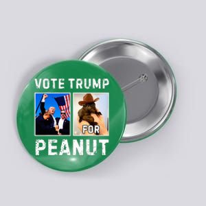 Vote Trump For Peanut The Squirrel Button