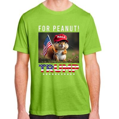 Vote Trump For Peanut The Squirrel Trump 2024 Adult ChromaSoft Performance T-Shirt