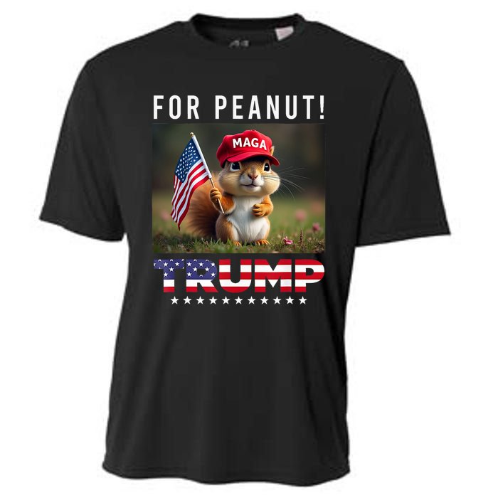 Vote Trump For Peanut The Squirrel Trump 2024 Cooling Performance Crew T-Shirt