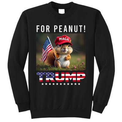 Vote Trump For Peanut The Squirrel Trump 2024 Sweatshirt