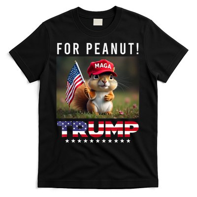 Vote Trump For Peanut The Squirrel Trump 2024 T-Shirt