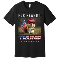 Vote Trump For Peanut The Squirrel Trump 2024 Premium T-Shirt