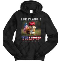 Vote Trump For Peanut The Squirrel Trump 2024 Tie Dye Hoodie