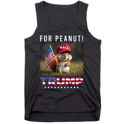 Vote Trump For Peanut The Squirrel Trump 2024 Tank Top