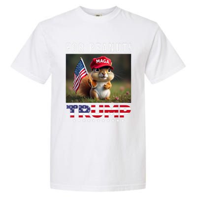 Vote Trump For Peanut The Squirrel Trump 2024 Garment-Dyed Heavyweight T-Shirt