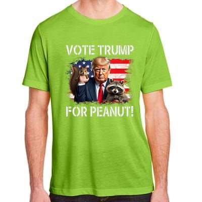 Vote Trump For Peanut The Squirrel Adult ChromaSoft Performance T-Shirt