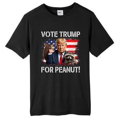 Vote Trump For Peanut The Squirrel Tall Fusion ChromaSoft Performance T-Shirt