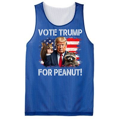 Vote Trump For Peanut The Squirrel Mesh Reversible Basketball Jersey Tank