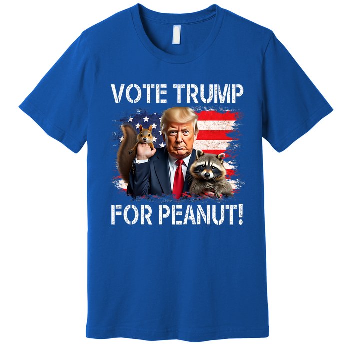 Vote Trump For Peanut The Squirrel Premium T-Shirt