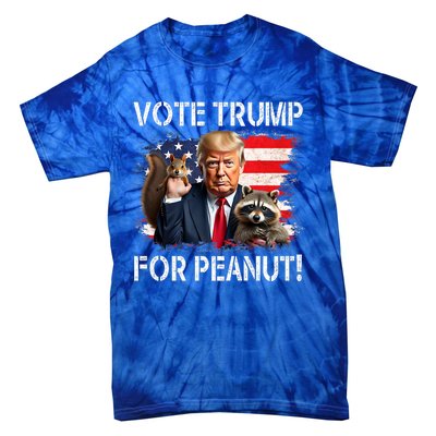 Vote Trump For Peanut The Squirrel Tie-Dye T-Shirt