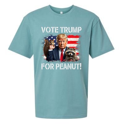 Vote Trump For Peanut The Squirrel Sueded Cloud Jersey T-Shirt