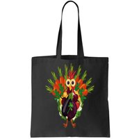 Vegan Thanksgiving Funny Vegetable Meatless Turkey Tote Bag