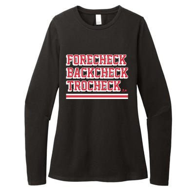 Vincent Trocheck Forecheck Backcheck Trocheck Womens CVC Long Sleeve Shirt