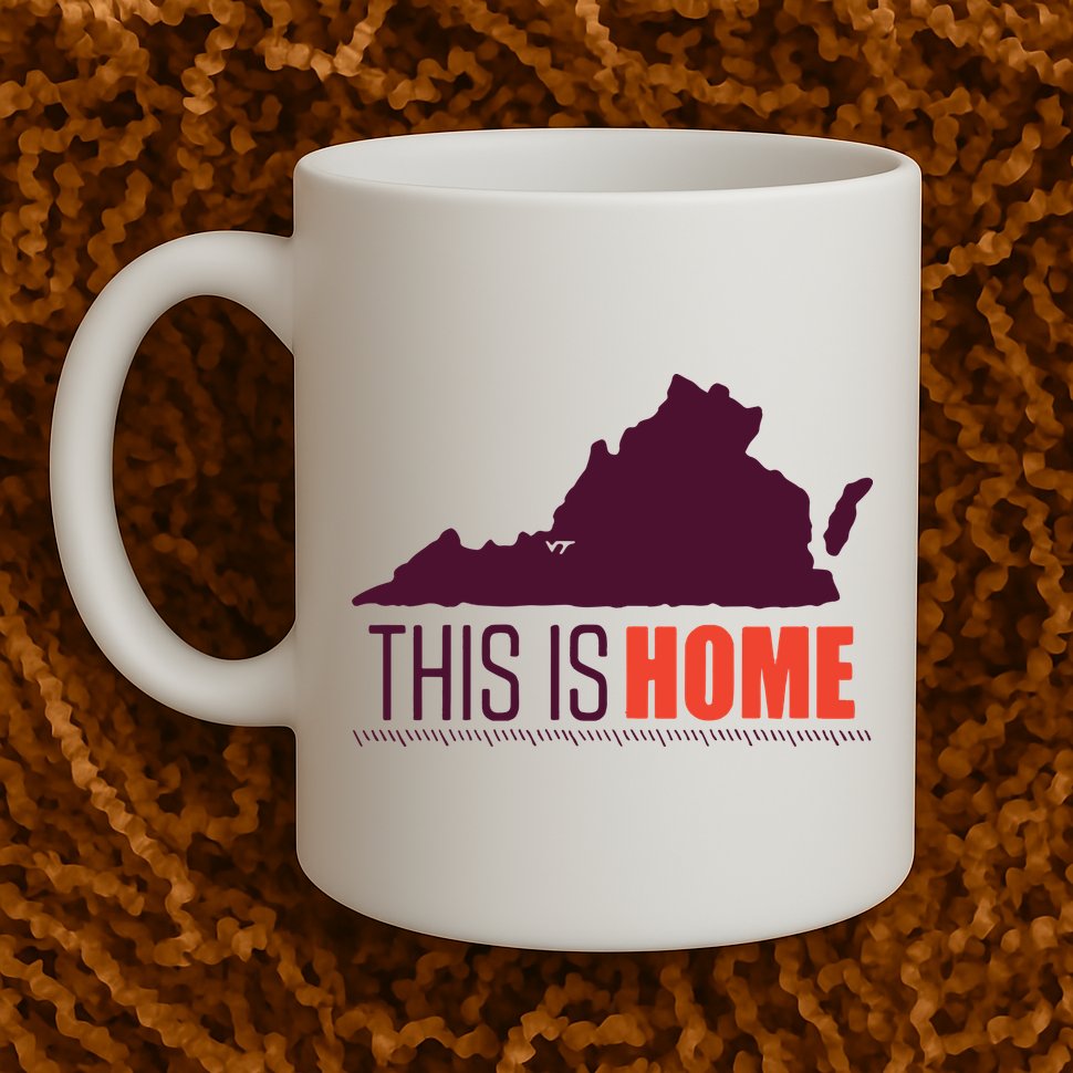 Virginia Tech Football Win This Is Home Mug