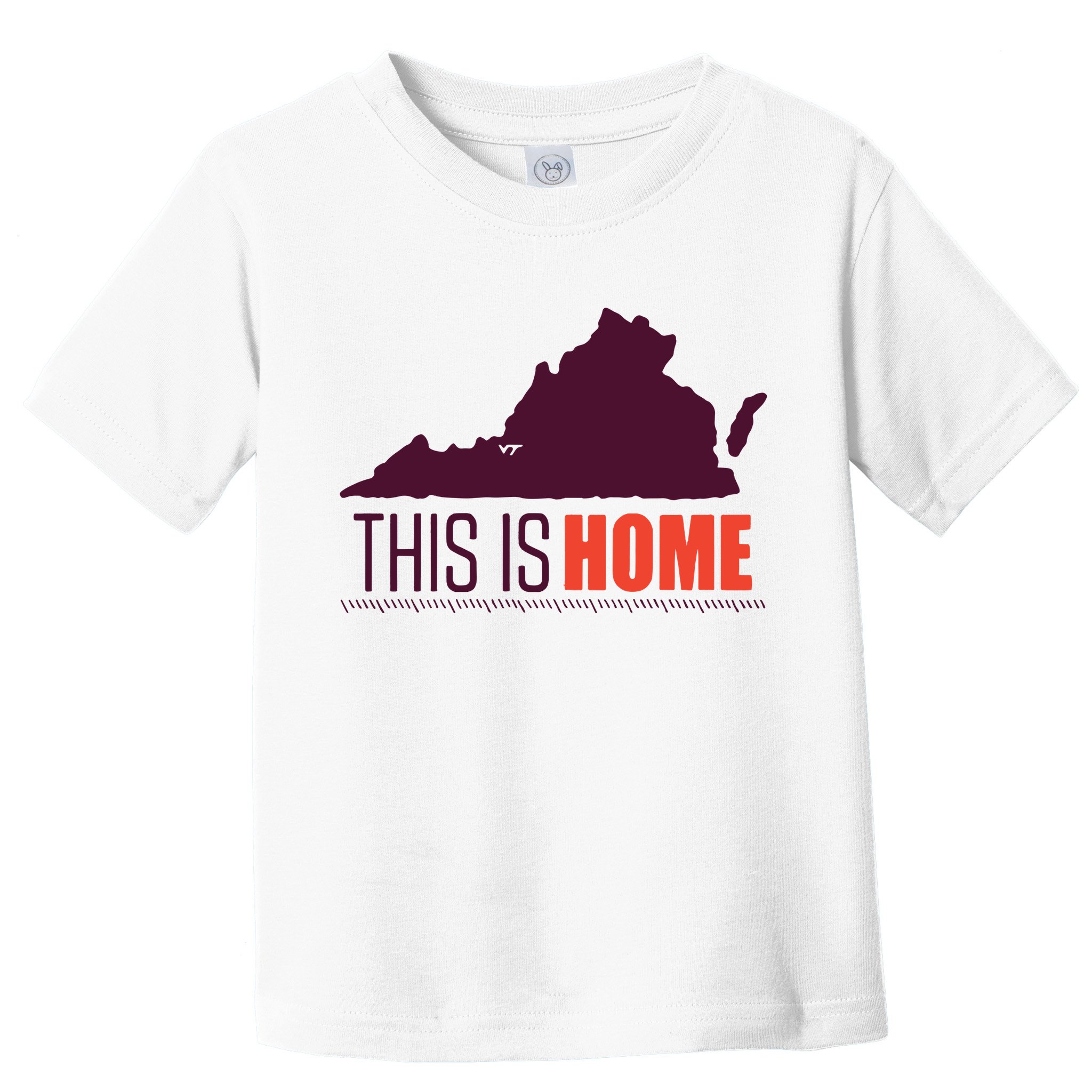 Virginia Tech Football Win This Is Home Toddler T-Shirt