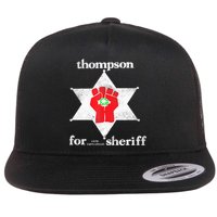 Vintage Thompsons For Sheriff Retro 1970 Distressed Tee Flatbill Hat