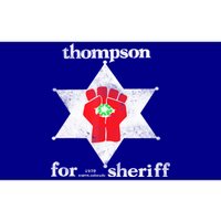 Vintage Thompsons For Sheriff Retro 1970 Distressed Tee Bumper Sticker